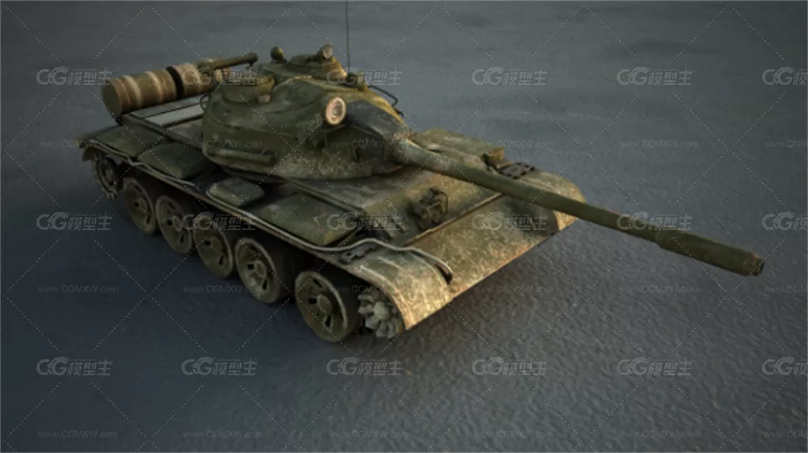 T-55 3D模型-1