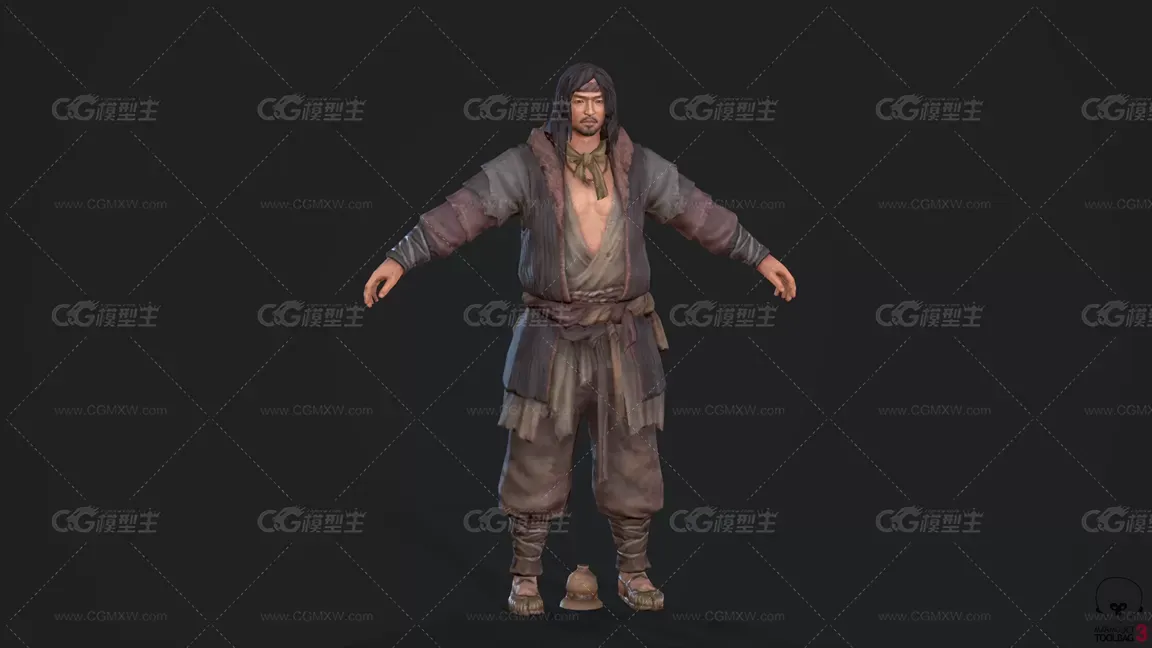 醉汉游侠 NPC_Beggarman01-1