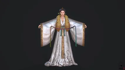兰国夫人 3d角色模型