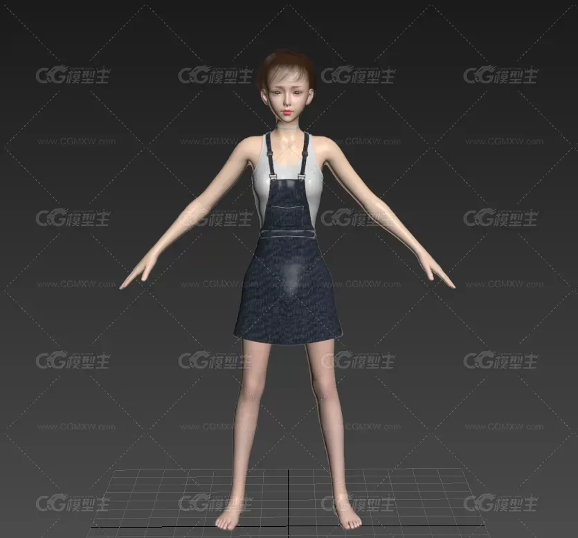 学生头女孩-4