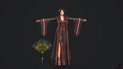铁扇公主雷三娘 3d角色模型