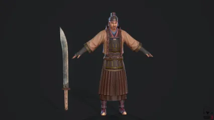 幽州捕快  3d角色模型