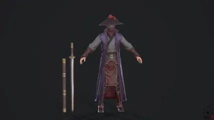 暗影刺客  3d角色模型