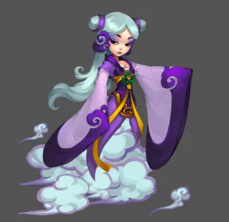 云女3D游戏角色模型