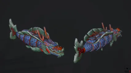 木鱼 3d坐骑模型