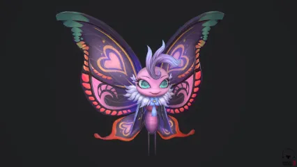 蝴蝶仙子 3d角色模型