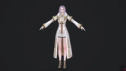 楠格利尔夫人  3d角色模型