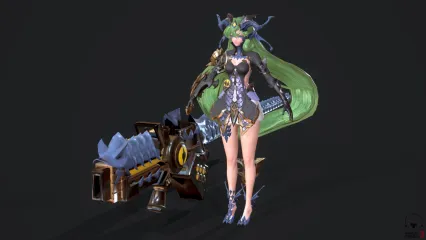 次时代游戏人物模型