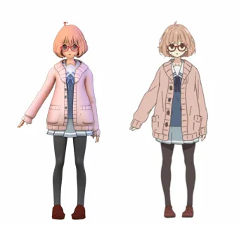 《境界的彼方 kyoukai no kanata》动漫角色模型