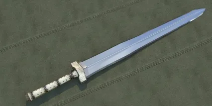 龙泉古剑模型