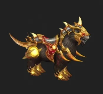 烈焰狂狮坐骑 3d角色模型