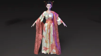 汉服小姐姐宫廷女嫔妃