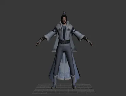公孙剑3D模型