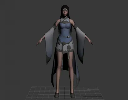 周婷3D模型