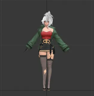 小美女模型