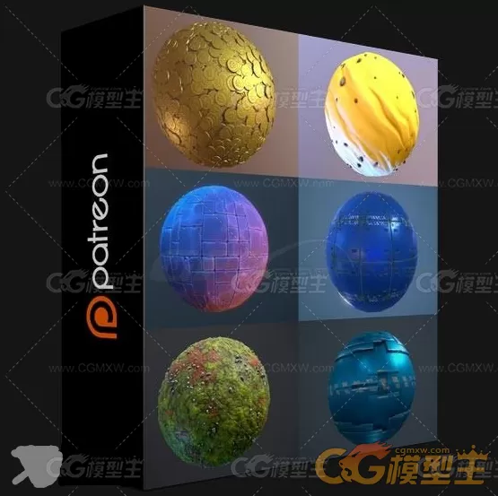 Substance Designer风格化纹理制作系列技巧训练视频教程第二季-1