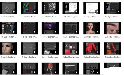 次时代女角色ue4教程