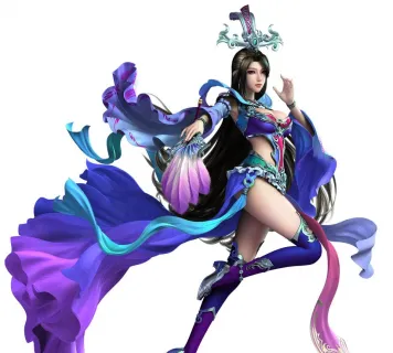 CG级美女游戏人物角色3dmax模型下载 逼真写实高精度古装游戏美女法师角色3dmax模型