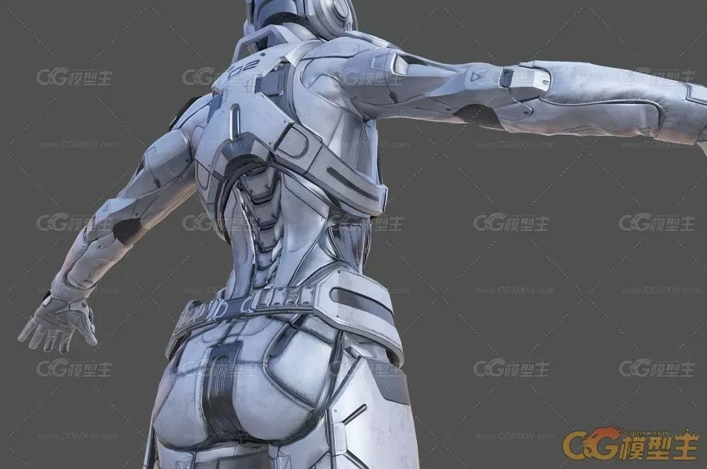 次世代未来科幻女战士 机甲战士-2