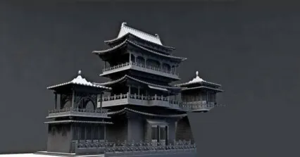 古建筑古代 城楼城防要塞居庸关山海关城墙阁楼群建筑