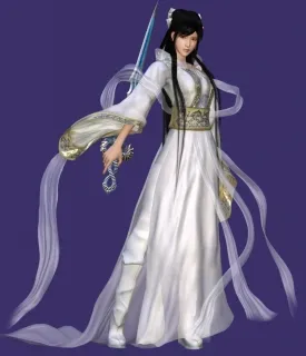 长发古装妹妹陆雪琪3D模型