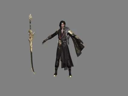 帅气武侠男 神刀男校服