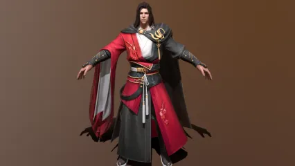 精品国风武侠角色合集 风格化武侠手游角色合集