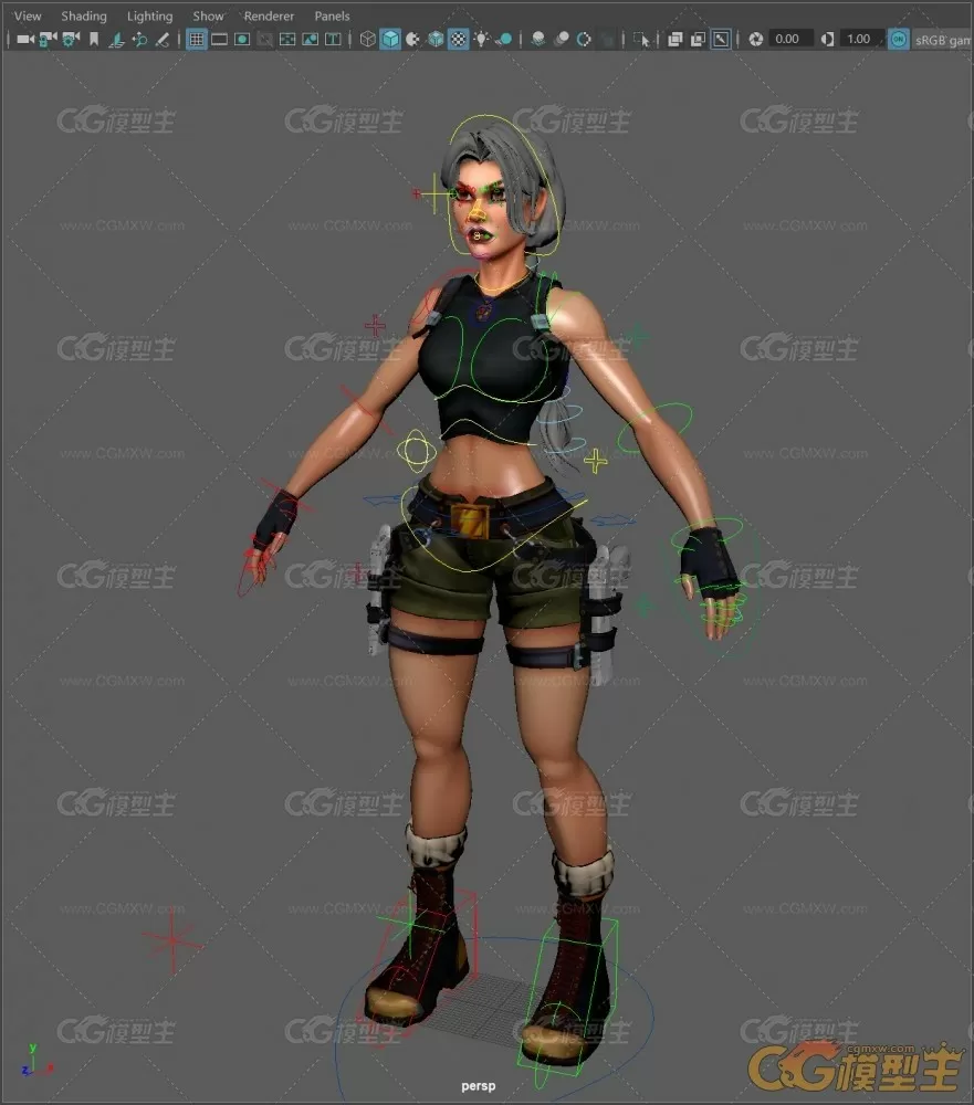 Angel of Darkness Lara Croft full rigged and textured-1