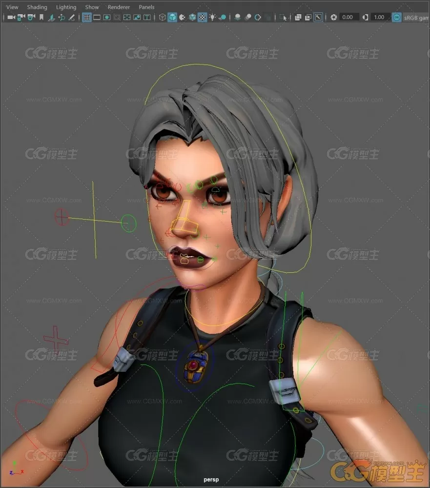 Angel of Darkness Lara Croft full rigged and textured-2