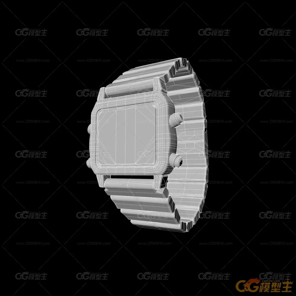 高清 卡西欧 手表 写实 表 电子 金属 玻璃 便宜-4