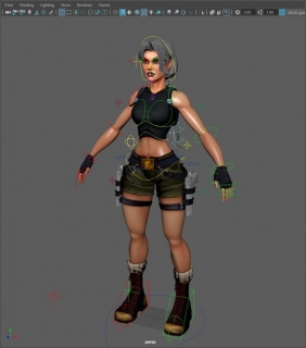 Angel of Darkness Lara Croft full rigged and textured