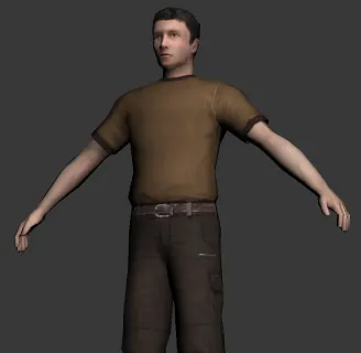 带贴图骨骼动作的现代人物3DMayaMax模型合集