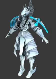 超酷的高精次世代男女恶魔3D模型