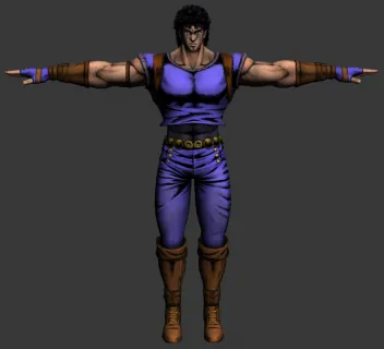 DIO和JOJO3D角色模型