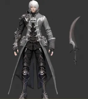 男刺客3D角色模型带全套动作