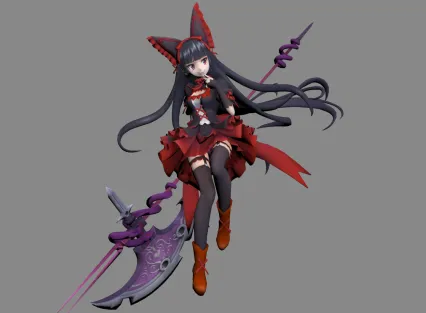 卡通妹子角色一枚rory mercury