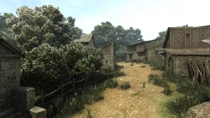 乡村村庄场景3D模型