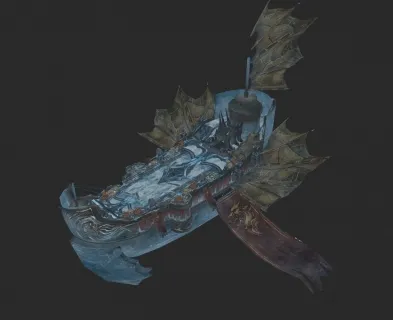 幽灵船3D模型