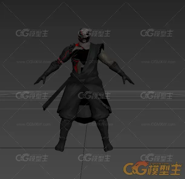 一个游戏boss模型-1