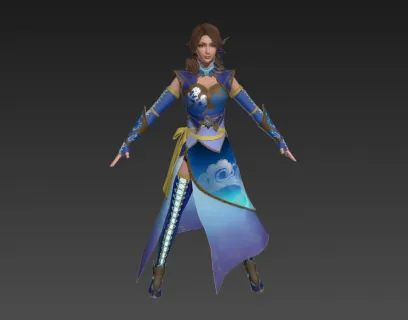 漂亮美女模型下载