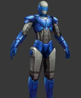 精品钢铁人CG机械模型