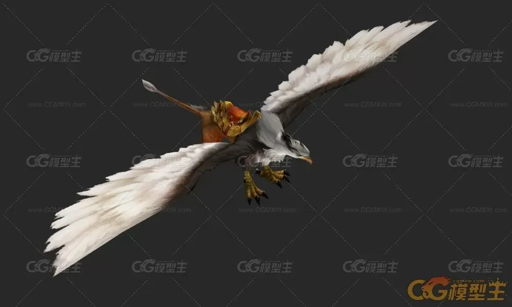 狮鹫坐骑3D模型-1