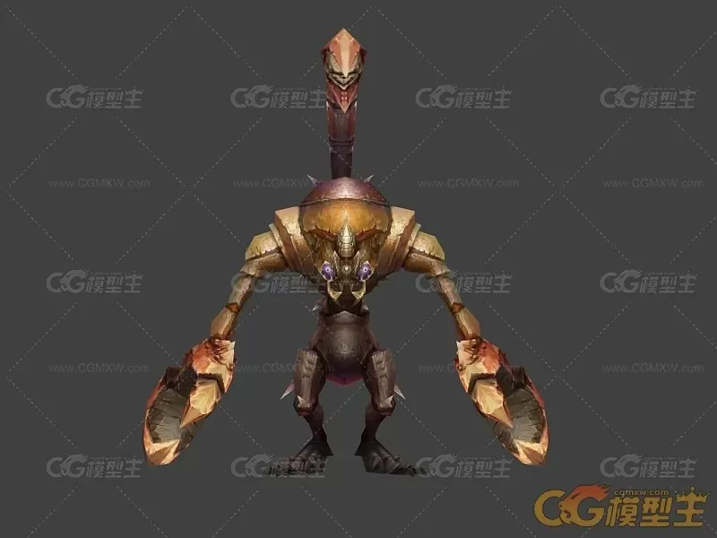 蝎王部下小卒3D模型-4