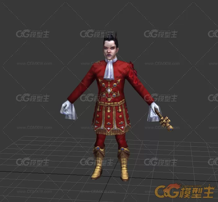 丑陋的鸟人3dmax模型下载-1