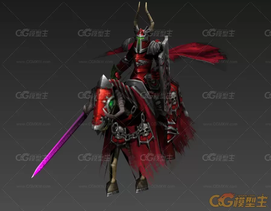 恶灵骑士3D模型-2
