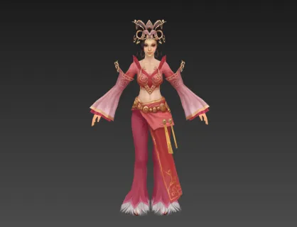 貂蝉3d模型