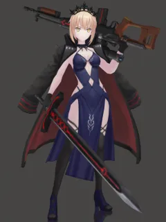 Saber Alter（FBX格式）