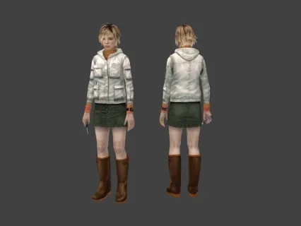 寂静岭女主角希瑟3D模型