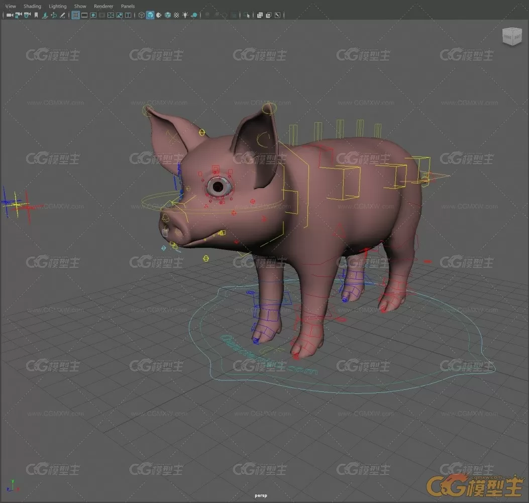 booboo pig full rigged-1