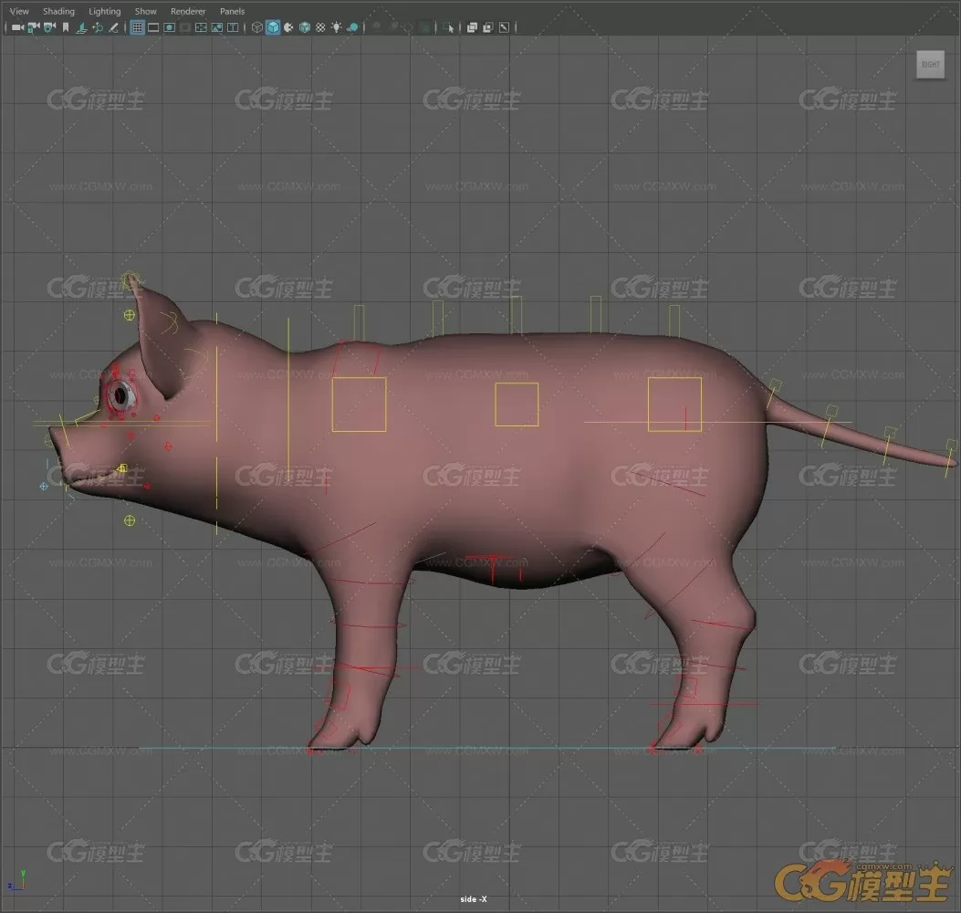 booboo pig full rigged-5